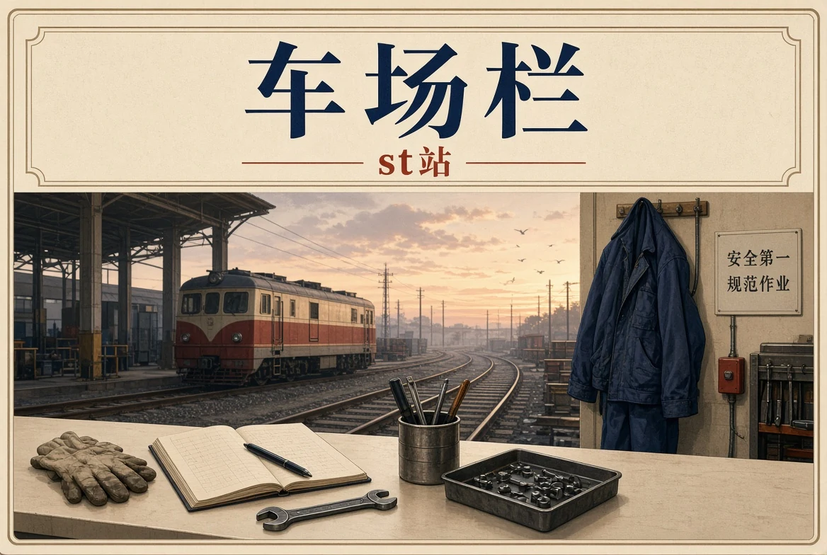 车场栏制作观察